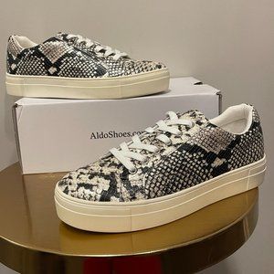 New In Box Aldo Lovireclya Snake Skin, Sz 7.5